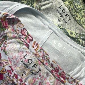 3 LOFT  vintage soft T-Shirts